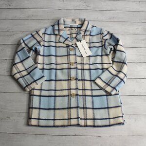 Miles the Label Girl's Plaid Jacket Size 6